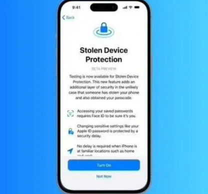 聊城苹果授权维修店分享被盗设备保护功能开启方法 