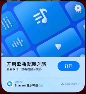 聊城苹果14维修站分享iPhone14音乐识别功能使用方法 