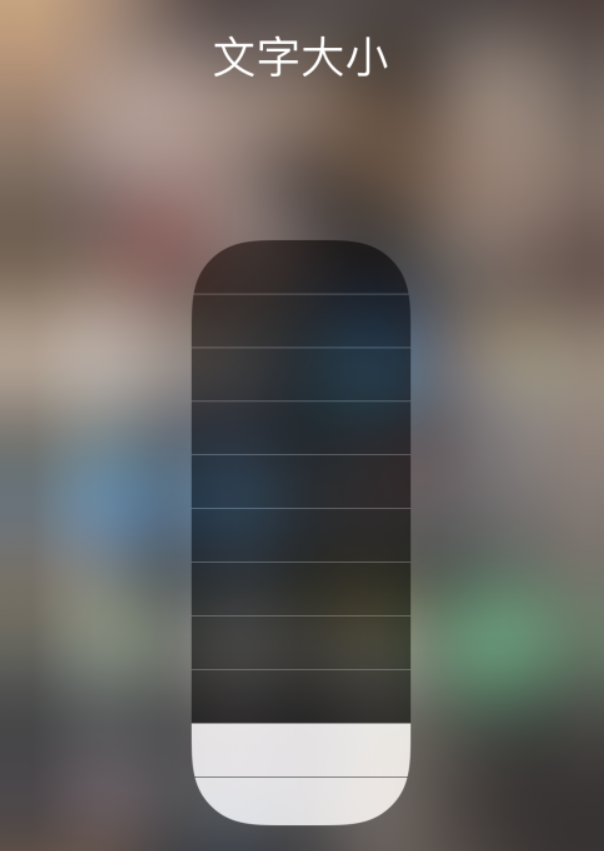 聊城苹果手机维修分享小技巧：在 iPhone 控制中心快速调节字体大小 