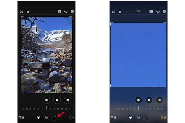 聊城苹果手机维修分享iPhone手机如何使用裁剪功能隐藏照片 